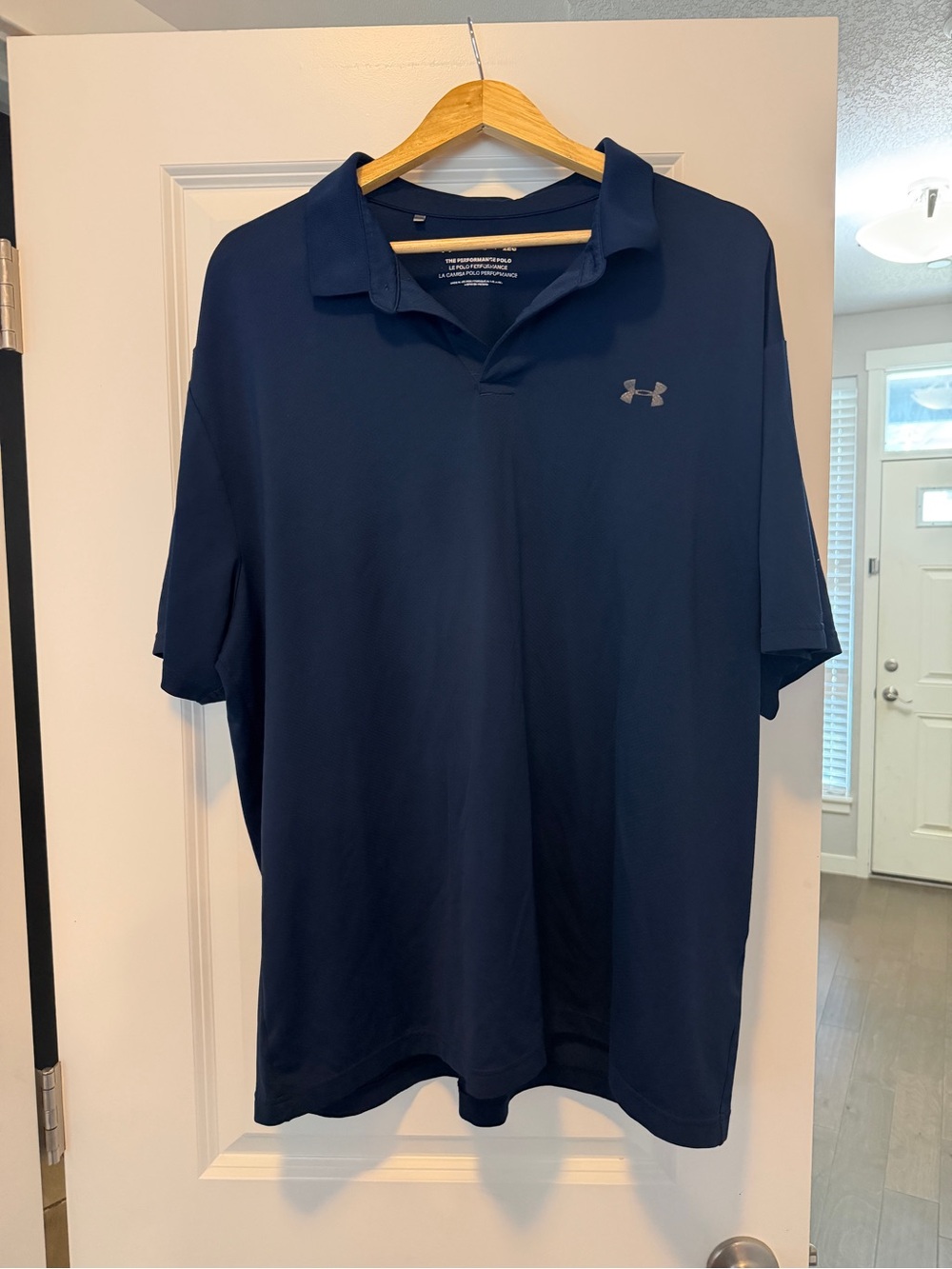 Under Armour Men's Dark Navy Athletic Polo